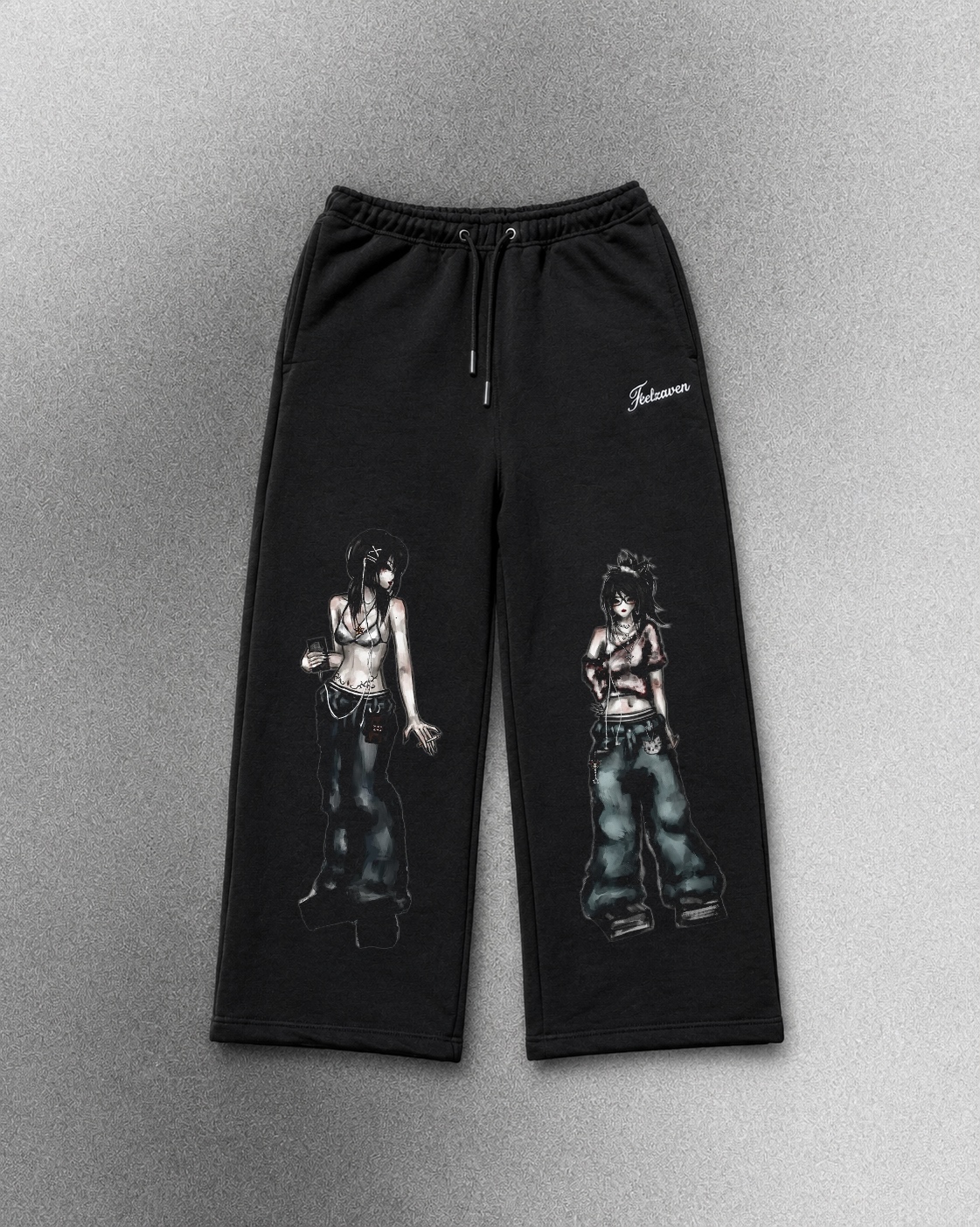 Dual Vision Y2K Graphic Sweatpants