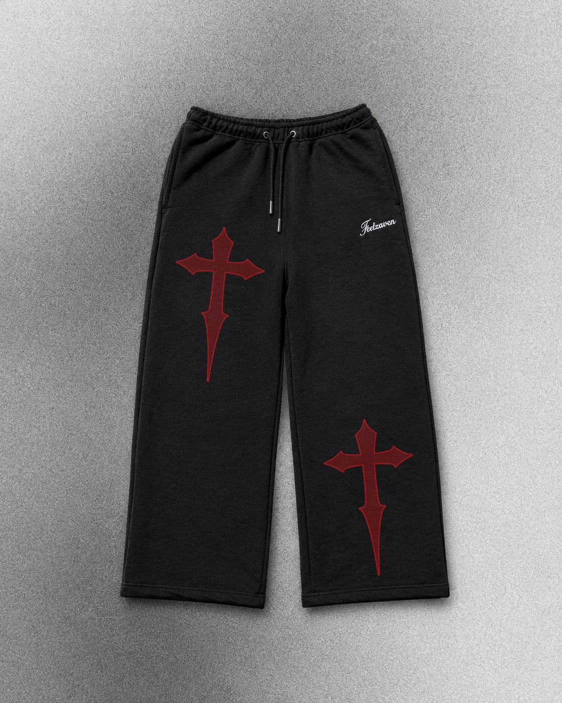 Vampire Cross Black Sweatpants