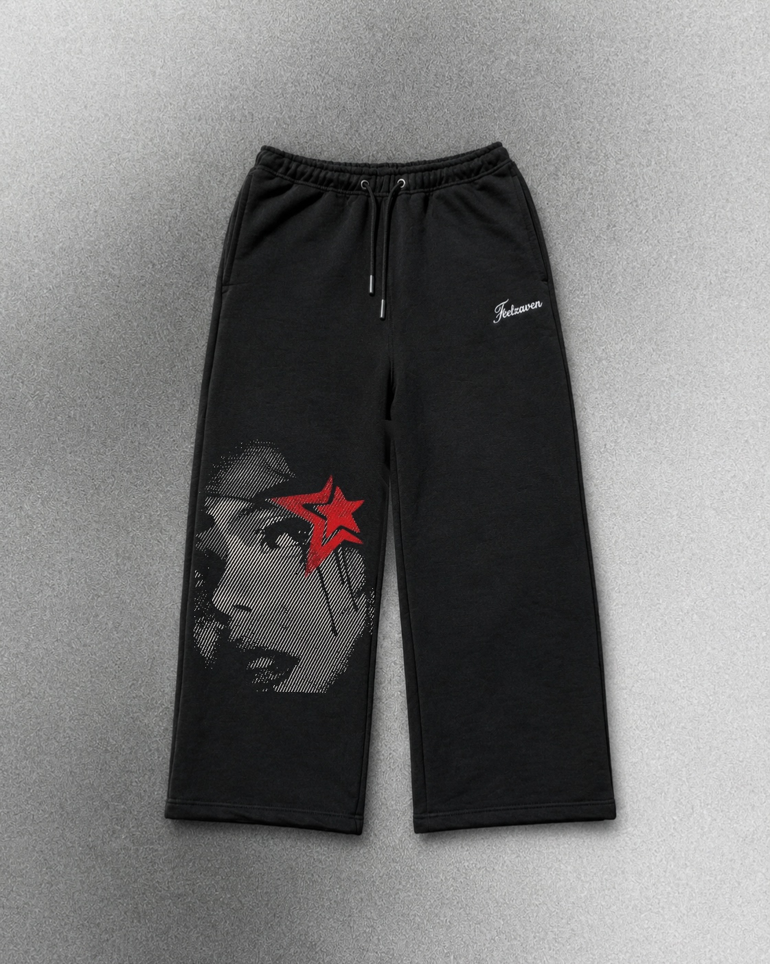 Y2K Halftone Graphic Sweatpants