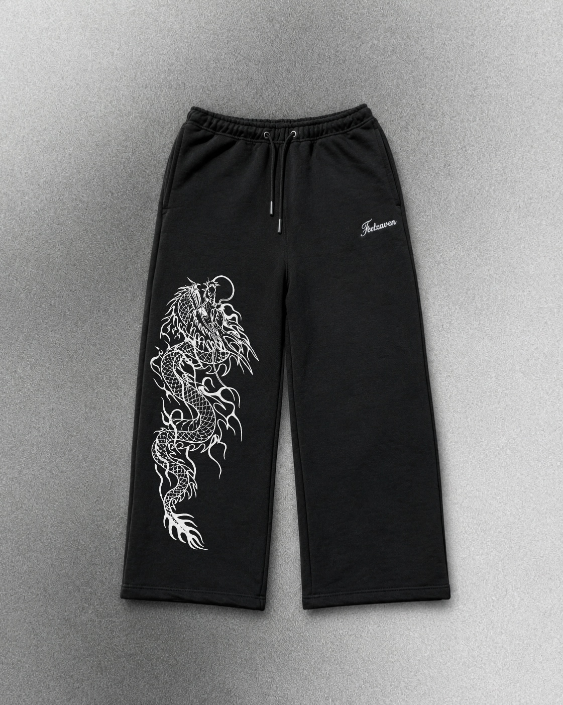 Cyber Flame Dragon Sweatpants